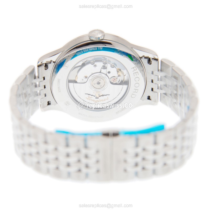 Longines L2.821.4.57.6 RECORD Automatic Stainless Steel