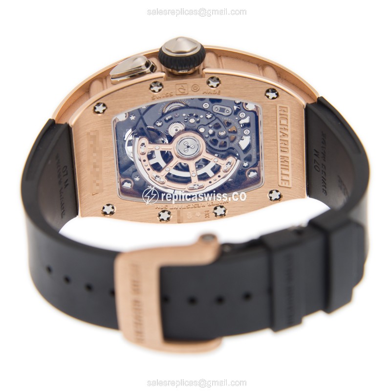 Richard Mille RM037 RG ROSE GOLD Automatic 18kt Rose Gold
