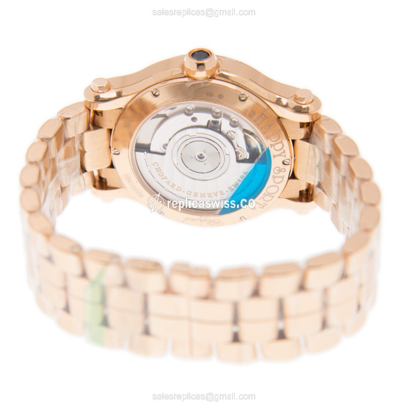Chopard 274808-5002 HAPPY SPORT Automatic 18kt Rose Gold