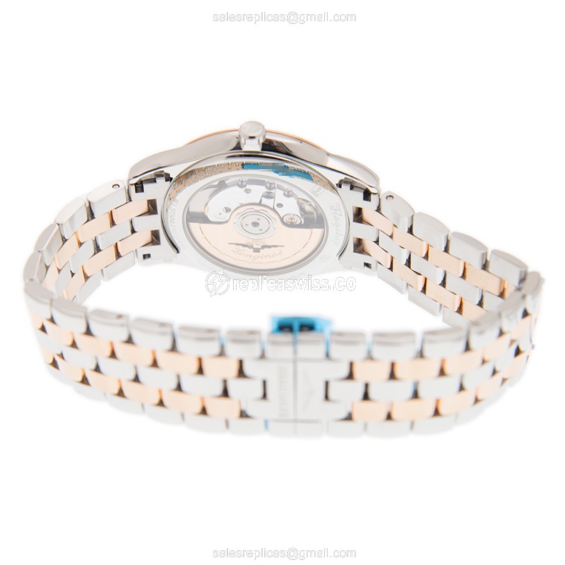 Longines L4.874.3.91.7 FLAGSHIP Automatic 18kt Rose Gold & Steel