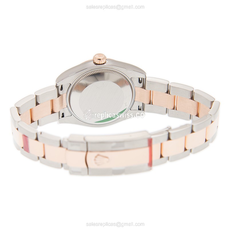 Rolex 178241GWT_O DATEJUST Automatic 18kt Rose Gold & Steel