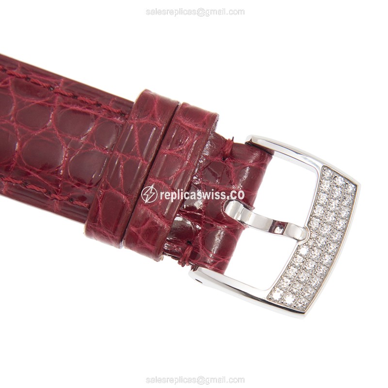 Chopard 274891-1008 HAPPY SPORT Automatic 18kt White Gold & Diamond