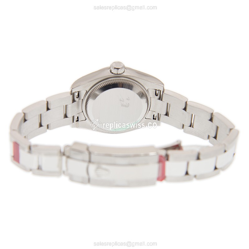 Rolex 179174BKWTBAR_O LADY DATEJUST Automatic 18kt White Gold & Steel