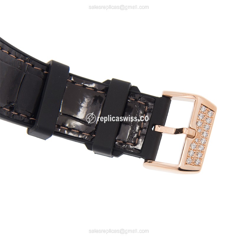 Franck Muller V 45 SC DT D DRGCD (5N.NR) VANGUARD Automatic 18kt Rose Gold & Diamonds