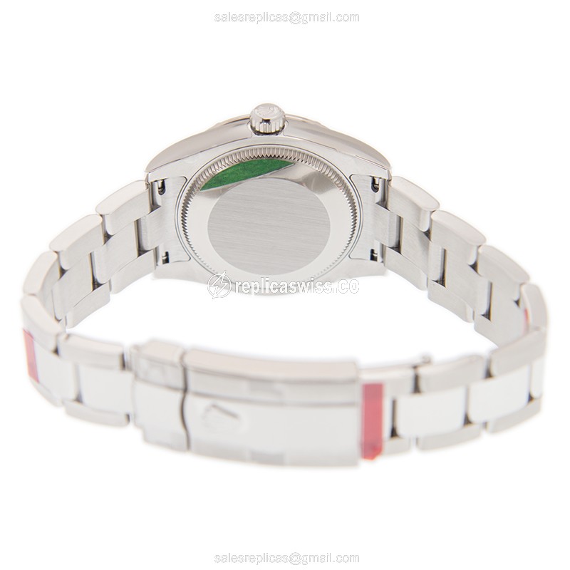 Rolex M178344-0052 LADY DATEJUST Automatic 18kt White Gold & Steel