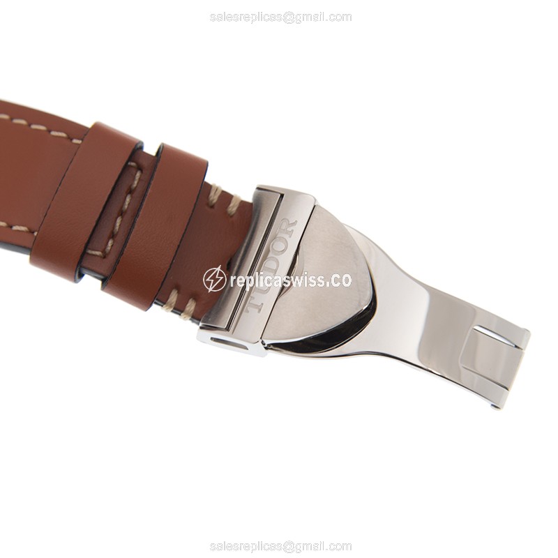 Tudor 79540-LEATHER STRAP HERITAGE RANGER Automatic Stainless Steel
