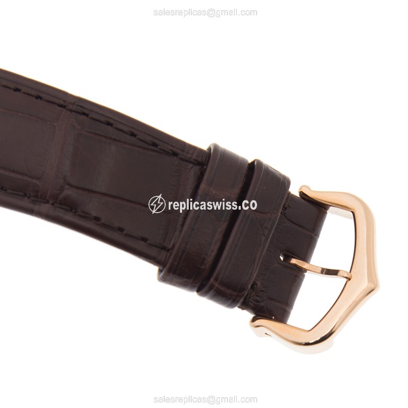 Cartier WGTA0011 TANK Manual Wind 18kt Rose Gold
