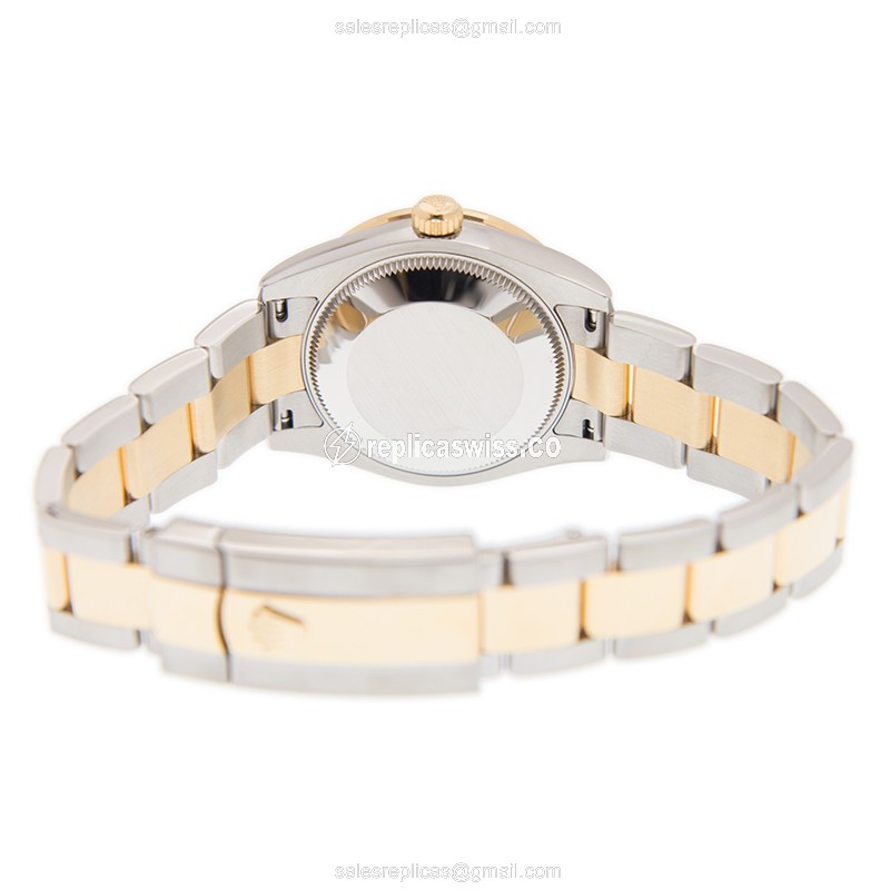 Rolex 178383GBK_O DATEJUST Automatic 18kt Gold & Diamond & Steel