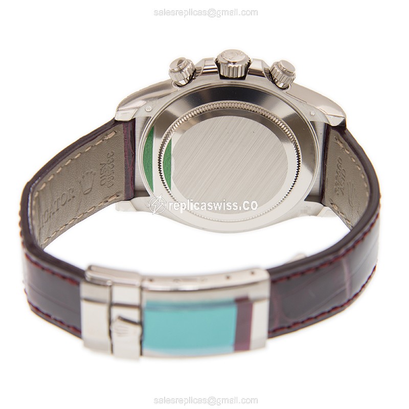 Rolex 116589SALV DAYTONA Automatic 18kt White Gold & Ruby