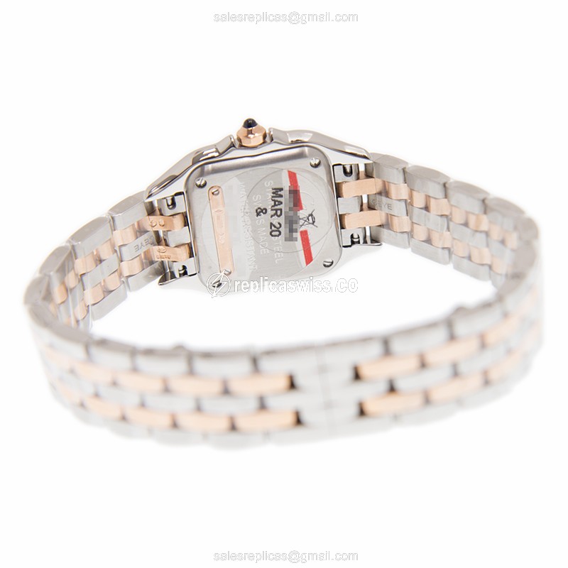 Cartier W3PN0006 PANTHeRE DE CARTIER Quartz 18kt Rose Magic & Diamond