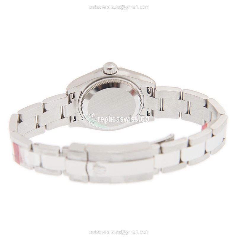 Rolex 179174GSV_O LADY DATEJUST Automatic 18kt White Gold & Steel