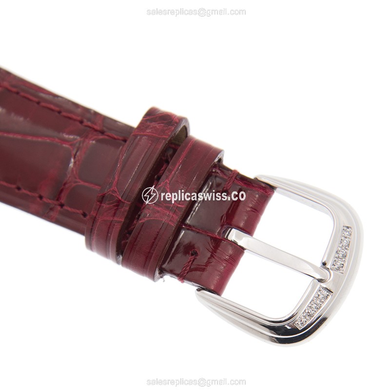 Franck Muller DM 42 D 1R CD (OG) - RUBY DOUBLE MYSTERY Automatic 18kt White Gold & Diamond