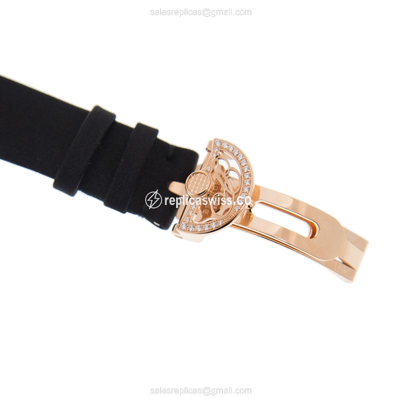 Breguet 8908BR/5T/864/D00D REINE DE NAPLES Automatic 18kt Rose Gold & Diamonds