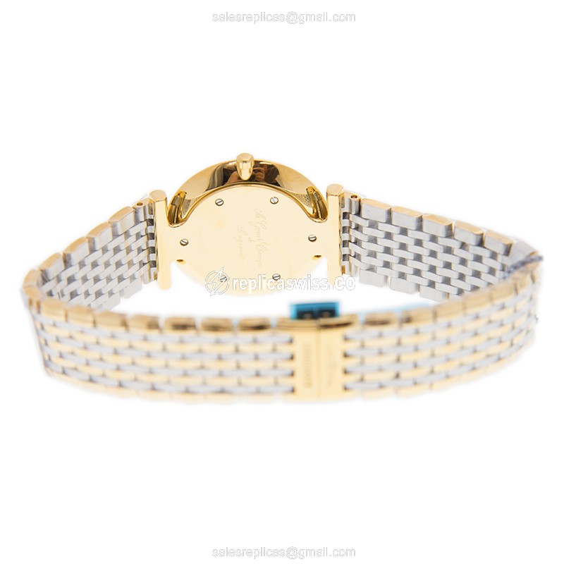 Longines L4.512.2.32.7 LA GRANDE Quartz 18kt Gold & Steel