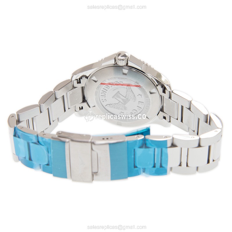Longines L3.730.4.96.6 CONQUEST Quartz Stainless Steel
