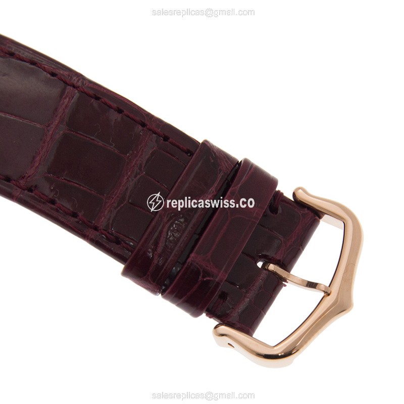 Cartier WJBB0035 BALLON BLEU Automatic 18kt Rose Gold & Diamonds