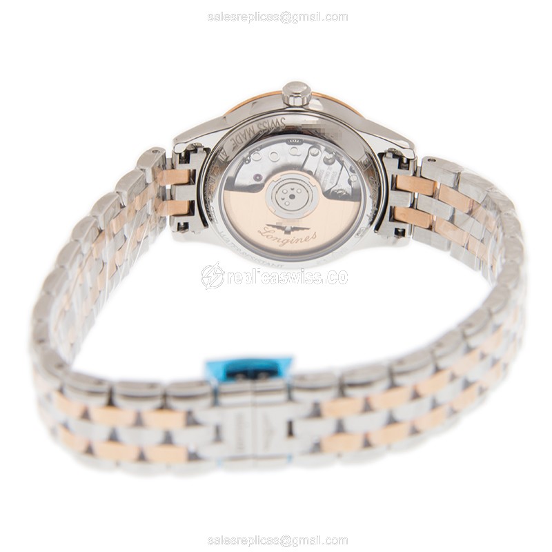 Longines L4.274.3.91.7 FLAGSHIP Automatic 18kt Rose Gold & Steel