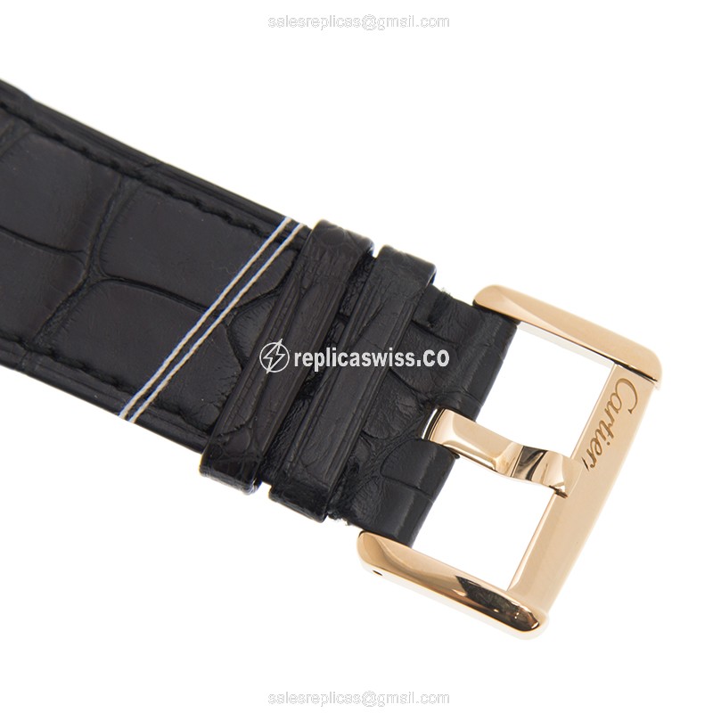 Cartier W6300556 TANK Quartz 18kt Yellow Gold