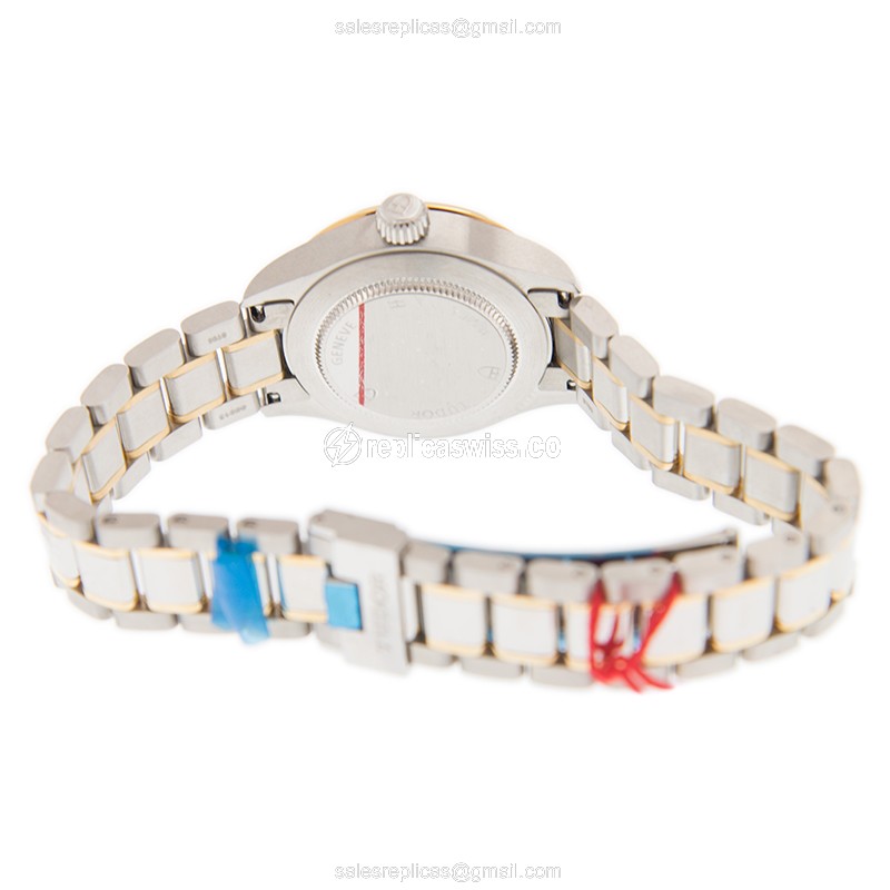 Tudor 12103-65013-369DI-BK STYLE Automatic 18kt Gold & Steel