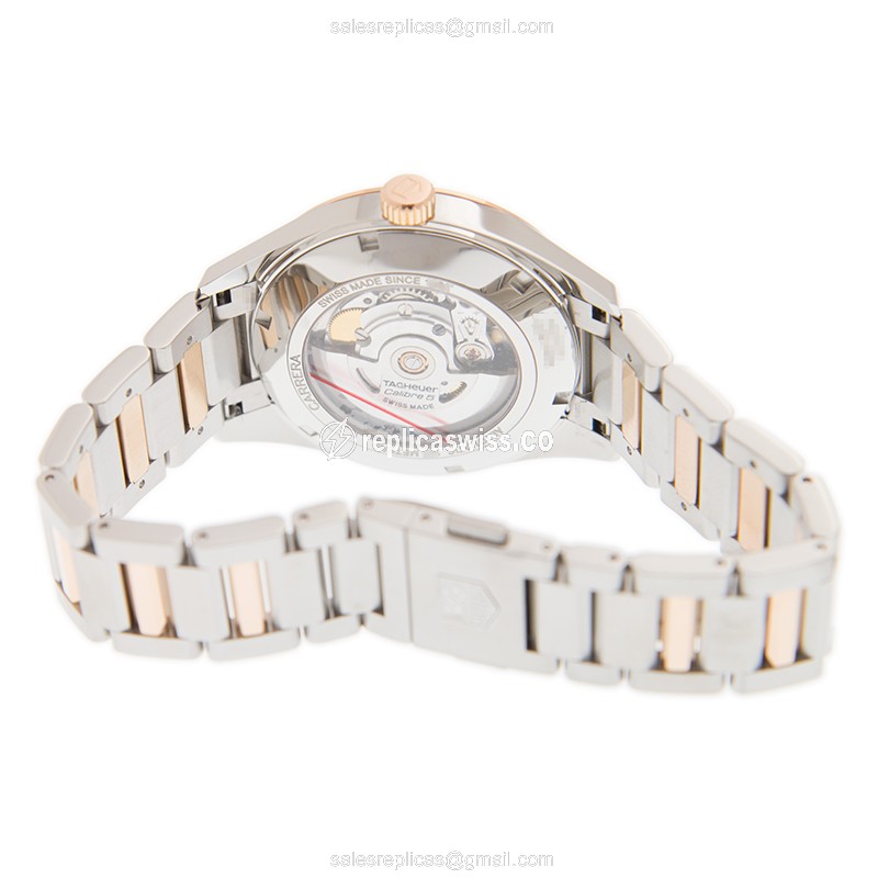 Tag Heuer WAR215D-BD0784 TAG HEUER CARRERA Automatic 18kt Rose Gold & Steel