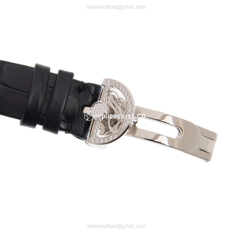 Breguet 8928BB/5W/944/DD0D REINE DE NAPLES Automatic 18kt White Gold & Diamond