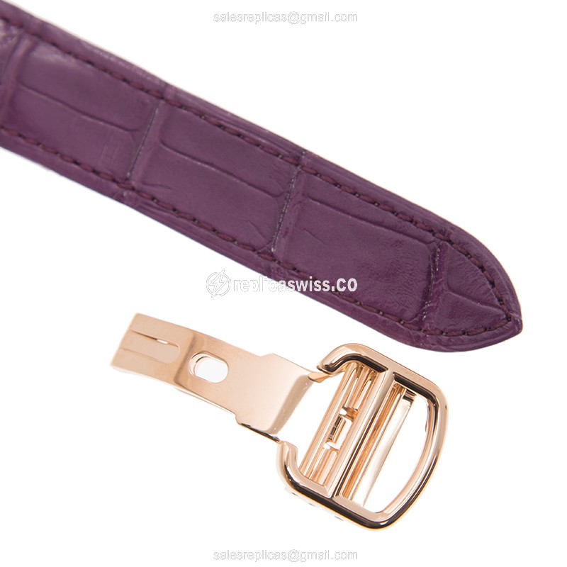 Cartier WJBB0009 BALLON BLEU Automatic 18kt Rose Gold & Diamonds
