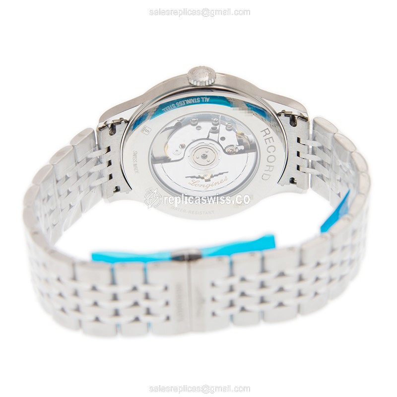 Longines L2.821.4.56.6 RECORD Automatic Stainless Steel
