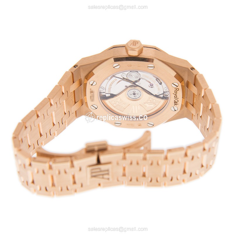 Audemars Piguet 15451OR.YY.1256OR.01 ROYAL OAK Automatic 18kt Rose Gold & Diamonds
