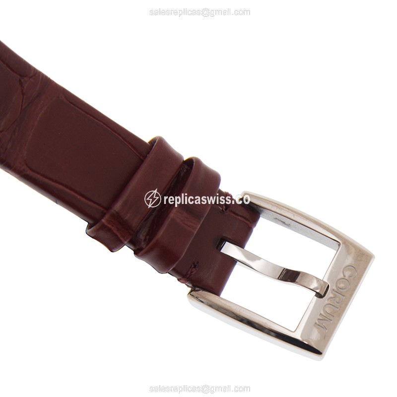 Corum 113.149.69/0089 0000 BRIDGE Manual Wind 18kt White Gold