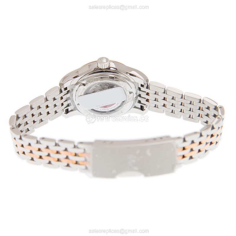 Oris 561 7650 4331( 8 14 63) CLASSIC DATE Automatic Gold-Plated & Stainless Steel