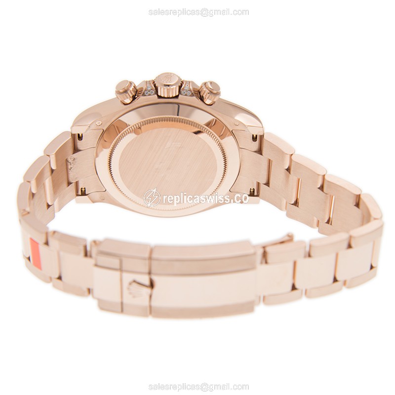 Rolex 116595RBOWDP DAYTONA Automatic 18kt Rose Gold & Diamonds