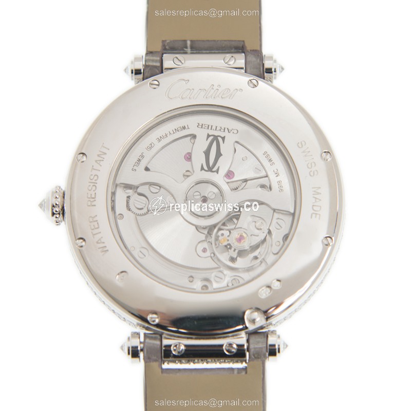 Cartier HPI01105 BESTIAIRE Automatic 18kt White Gold & Diamond