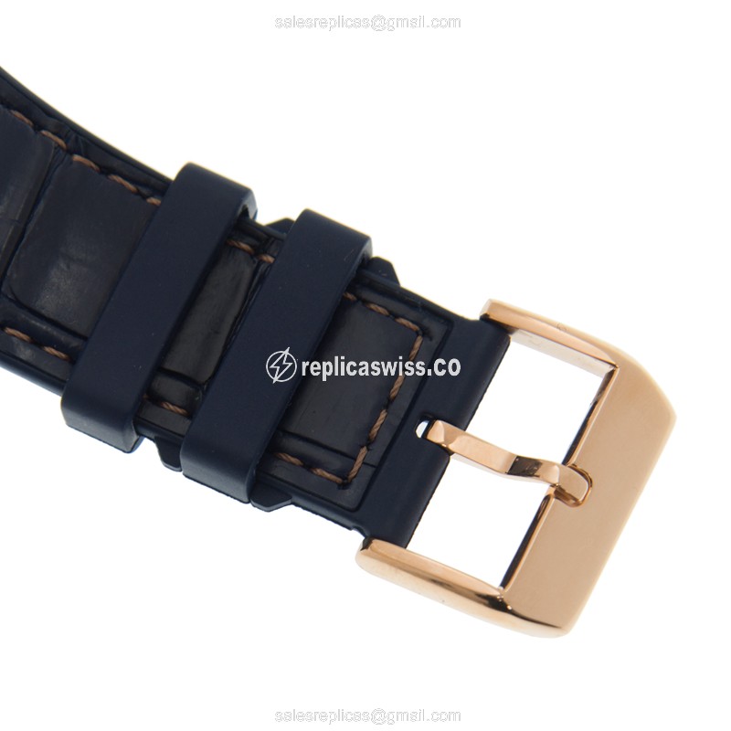 Franck Muller V 45 S6 SQT YACHTING ANC (5N.BL) VANGUARD Manual Wind 18kt Rose Gold