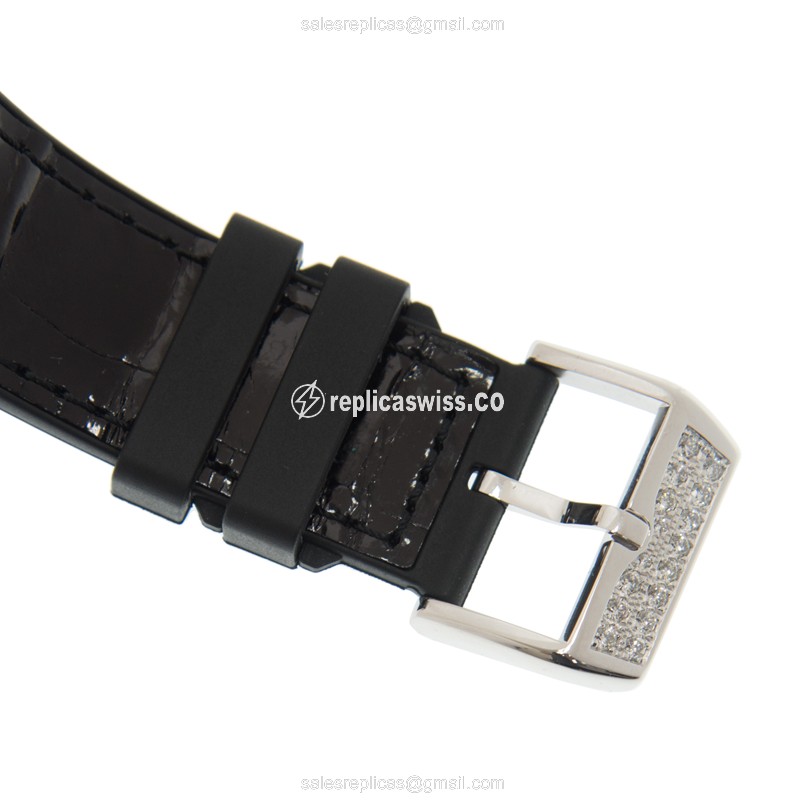 Franck Muller V 45 SC DT D NBR CD YACHTING (OG.NR) VANGUARD Automatic 18kt White Gold & Diamond