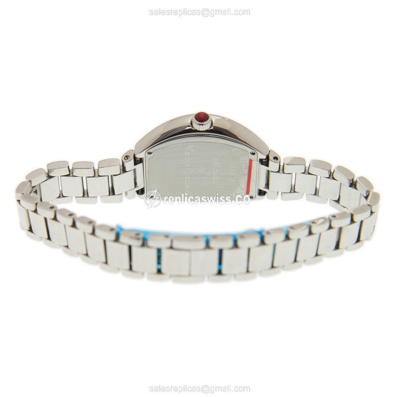 Franck Muller 5002 L QZ O (AC) HEART Quartz Stainless Steel