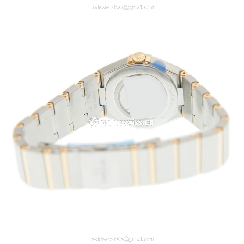 Omega 131.20.28.60.05.002 CONSTELLATION Quartz 18kt Gold & Steel