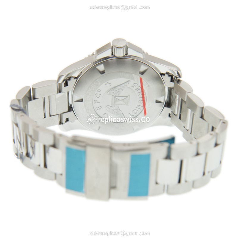 Longines L3.840.4.96.6 CONQUEST Quartz Stainless Steel