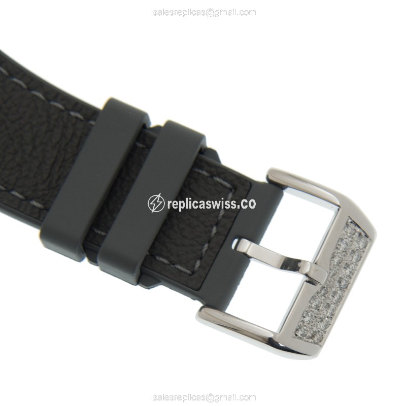 Franck Muller V 45 CC DT D NBR CD (AC.NR) VANGUARD Automatic Stainless Steel & Diamonds