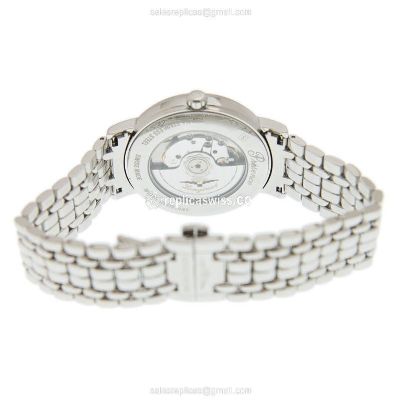 Longines L4.905.4.11.6 PRESENCE Automatic Stainless Steel