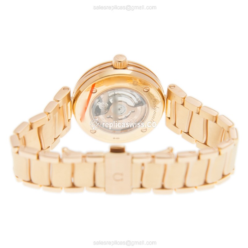 Omega 425.60.34.20.55.001 DE VILLE Automatic 18kt Rose Gold