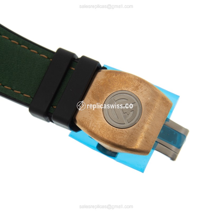Franck Muller V 45 SC DT CIR (BZ.NR.BR) - GREEN VANGUARD Automatic Brass