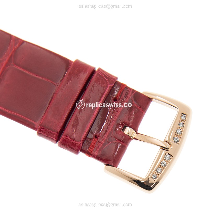 Franck Muller 3002 M QZ REL V D1 GL (5N) GALET Quartz 18kt Rose Gold & Diamonds
