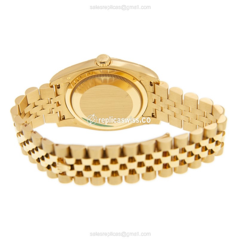 Rolex 116238GCH_J DATEJUST Automatic 18kt Yellow Gold