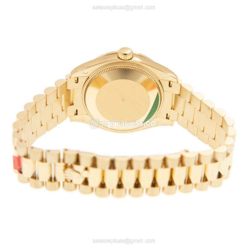 Rolex 278288RBR-MLVIIX_P DATEJUST Automatic 18kt Gold & Diamond