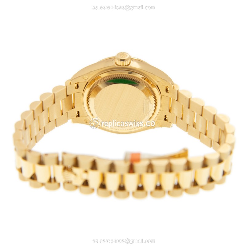Rolex 279138RBR-0025 LADY DATEJUST Automatic 18kt Gold & Diamond