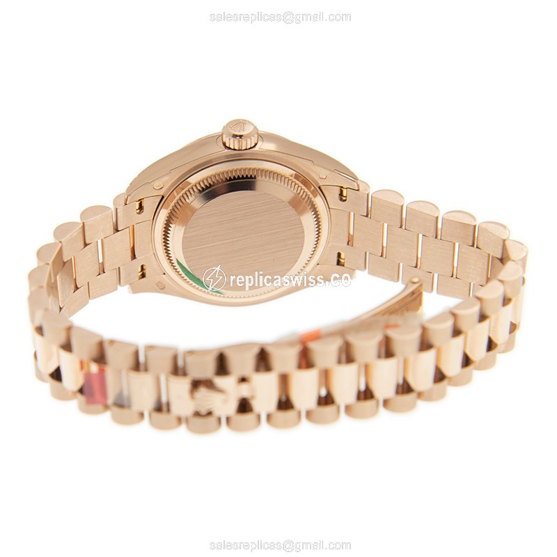 Rolex 279175-0016 DATEJUST Automatic 18kt Rose Gold