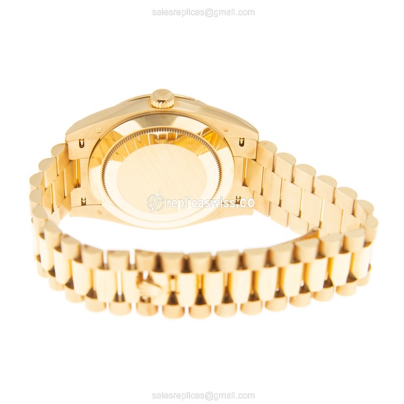 Rolex 228348RBR-0001 DAY-DATE Automatic 18kt Gold & Diamond