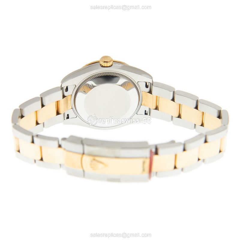 Rolex 178343SVVIDIA_O LADY DATEJUST Automatic 18kt Gold & Diamond & Steel