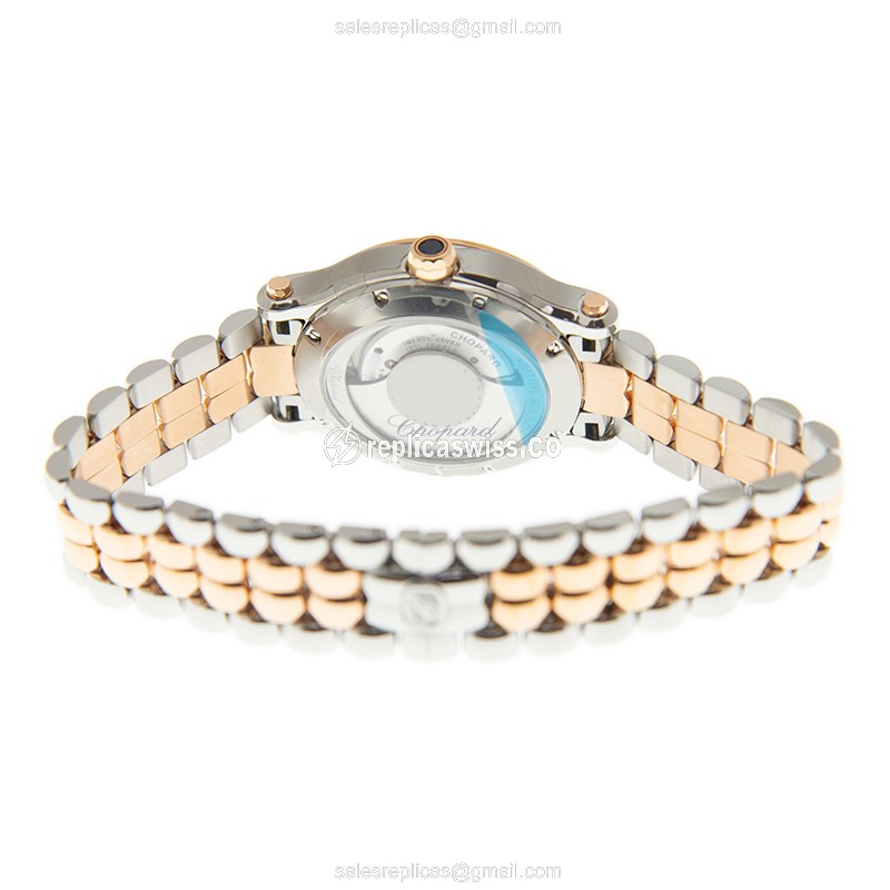 Chopard 278602-6002 HAPPY SPORT Automatic 18kt Rose Gold & Steel