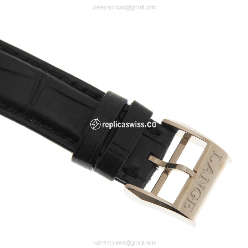 A Lange & Sohne 385.026 SAXONIA Automatic 18kt White Gold